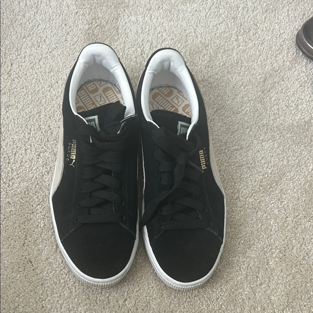 Puma Black and White Classic Sneakers